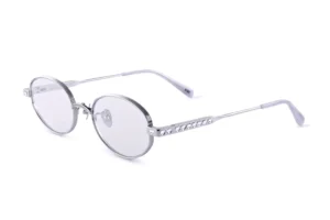 Сонцезахисні окуляри - PROVENZA - SILVER / HEART DIAMONDS / FLASH SILVER MIRROR