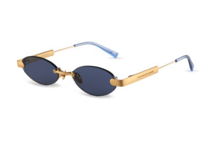 Сонцезахисні окуляри – THE FU – GOLD BLUE