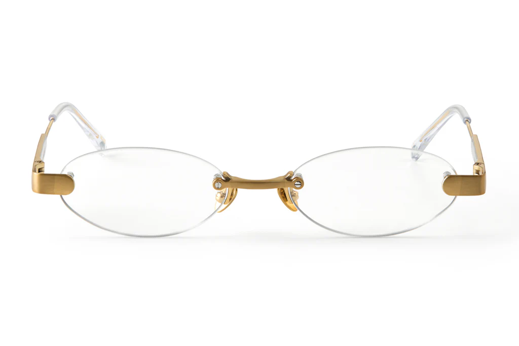 BRUSHED GOLD / CLEAR